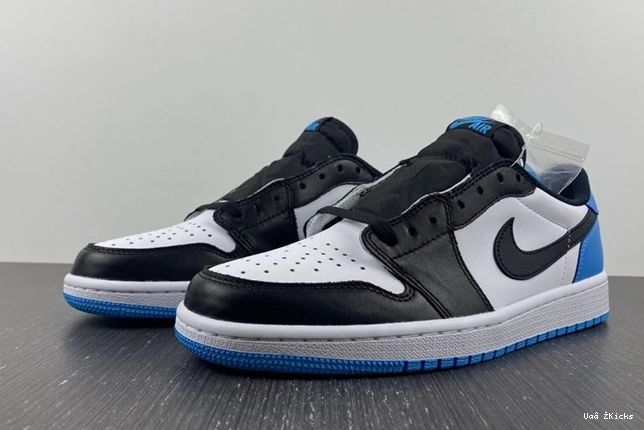 1 OG Blue CZ0790-104 Black Jordan Powder Retro Low 183 Dark Sophisticated 0709